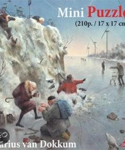 Puzzelman Puzzel - Rondje Schaatsen