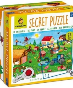 Ludattica - Ludattica Secret Puzzel De Boerderij 24 St