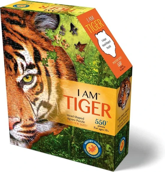 Madd Capp - Madd Capp Legpuzzel I Am Tiger 550 St 2 Madd Capp - Madd Capp Legpuzzel I Am Tiger 550 St - Afbeelding 2