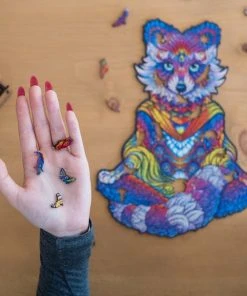 UNIDRAGON Houten Puzzel Dier - Uitstralende Wasbeer - 196 Stukjes - Medium 24x32 Cm 21 UNIDRAGON Houten Puzzel Dier - Uitstralende Wasbeer - 196 Stukjes - Medium 24x32 Cm -Goedkope puzzels winkel 550x578 5