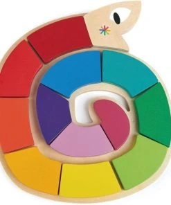 Tender Toys Legpuzzel: Kleur Me Gelukkig | Tender Leaf Toys