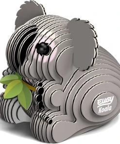 Eugy 3d-puzzel Koala 6 X 5 Cm Karton Grijs 32-delig -Goedkope puzzels winkel 550x581 1
