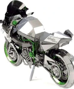 Iconx Metal Earth Modelbouw 3D Motorfiets Kawasaki Ninja H2R - Metaal -Goedkope puzzels winkel 550x583 3