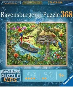 Ravensburger Puzzel Escape Kids Jungle 368 Stukjes