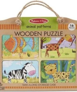 Melissa & Doug Eco Vriendelijke Puzzel - 4 Puzze