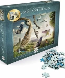 Sky 3d David Attenborough - Conquest Of The Skies - Puzzle 1000 + DVD