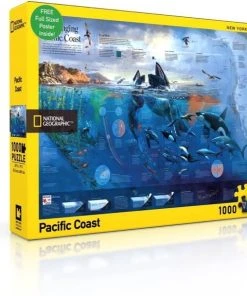 The New York Puzzle Company New York Puzzle Company Pacific Coast - 1000 Pieces