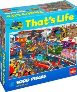 Goliath Legpuzzel That's Life Car Race 1000 Stukjes