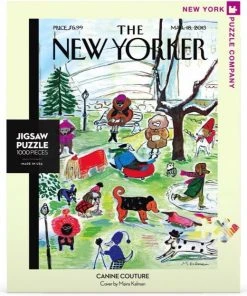 The New York Puzzle Company New York Puzzle Company Canine Couture - 1000 Pieces -Goedkope puzzels winkel 550x623