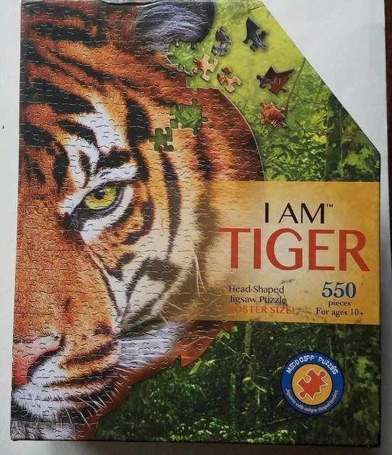 Madd Capp - Madd Capp Legpuzzel I Am Tiger 550 St 6 Madd Capp - Madd Capp Legpuzzel I Am Tiger 550 St - Afbeelding 6