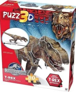 Merkloos Jurassic World T-Rex 3-D Puzzle