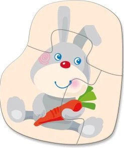 HABA 4 Eerste Puzzels - Jonge Dieren -Goedkope puzzels winkel 550x648 1