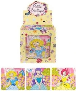 Merkloos 108 Stuks - Puzzel Princess - 13x 2 Cm - Traktatiebox - Meiden Puzzel Prinses - Uitdeel Kado - Traktatie Voor Kinderen - Meisjes