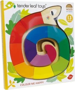 Tender Toys Legpuzzel: Kleur Me Gelukkig | Tender Leaf Toys -Goedkope puzzels winkel 550x660
