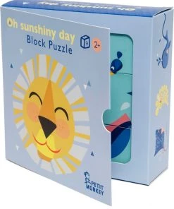 Petit Monkey Oh Sunshiny Day Block Puzzle
