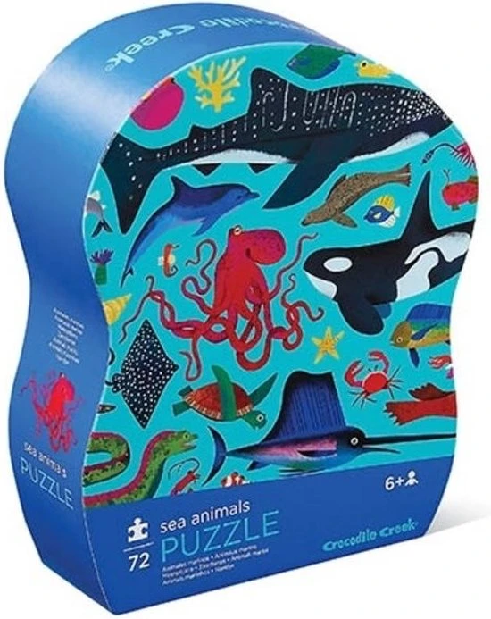 Sea Animals Puzzel 6+ - Crocodile Creek 2 Sea Animals Puzzel 6+ - Crocodile Creek - Afbeelding 2