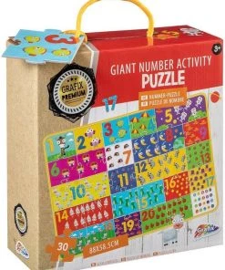 Grafix XL Puzzel Getallen 30 Stukjes