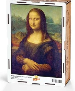 KING Of PUZZLE Mona Lisa - Leonardo Da Vinci Houten Puzzel 2000 Stukjes