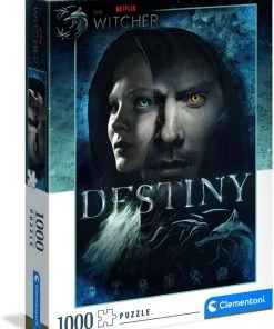 Clementoni Legpuzzel - The Witcher - 1000 Stukjes, Puzzel Volwassenen