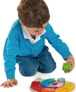 Tender Toys Legpuzzel: Kleur Me Gelukkig | Tender Leaf Toys -Goedkope puzzels winkel 550x727