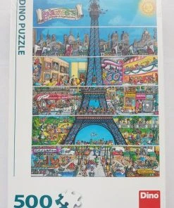 Dino Toys Puzzle 500 Pcs Funny Parijs