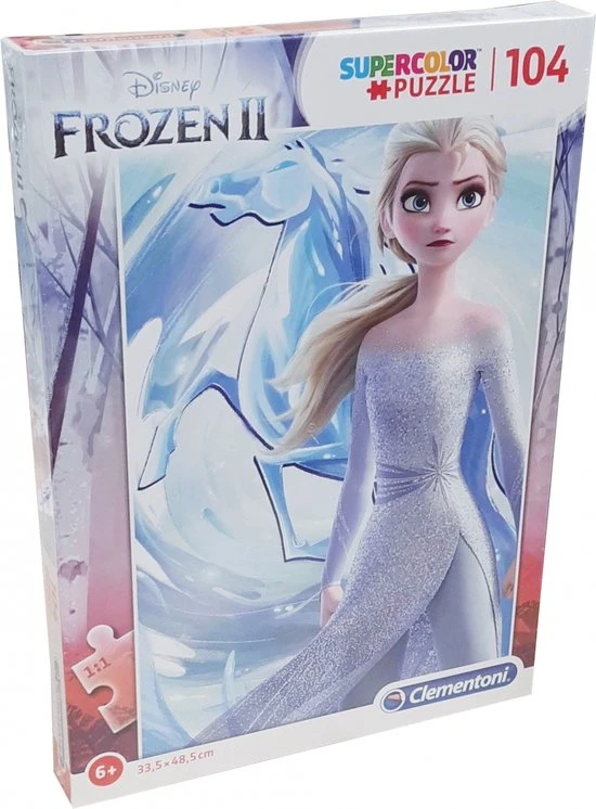 Clementoni Legpuzzel Supercolor Frozen 104 Stukjes 6 Clementoni Legpuzzel Supercolor Frozen 104 Stukjes - Afbeelding 6