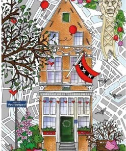 House Of Holland Amsterdam Puzzel - Oudezijds Voorburgwal 18, 100st.