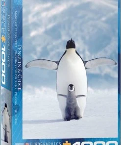 Eurographics Puzzel Penguin & Chick - 1000 Stukjes