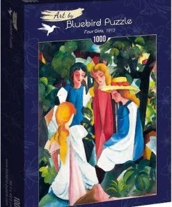 Bluebird August Macke - Four Girls 1913 1000