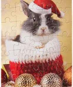 Merkloos Mini Kerstpuzzel - Groen / Multicolor - Karton - 15 X 21 Cm - Set Van 2 - 35 Stukjes - Assorti - Puzzel - Speelgoed - Cadeau -Goedkope puzzels winkel 550x760 6