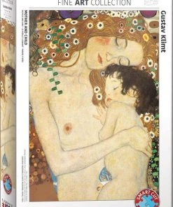 Eurographics Puzzel Moeder En Kind - Gustav Klimt (1000 Stukjes)