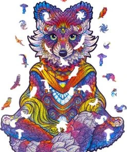 UNIDRAGON Houten Puzzel Dier - Uitstralende Wasbeer - 196 Stukjes - Medium 24x32 Cm 16 UNIDRAGON Houten Puzzel Dier - Uitstralende Wasbeer - 196 Stukjes - Medium 24x32 Cm -Goedkope puzzels winkel 550x779