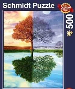 Schmidt The Seasons Tree, 500 Stukjes - Puzzel - 10+