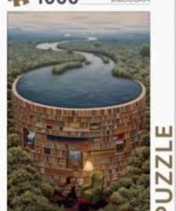 Puzzel - Bibliodam - Rebo - 1000 Stukjes