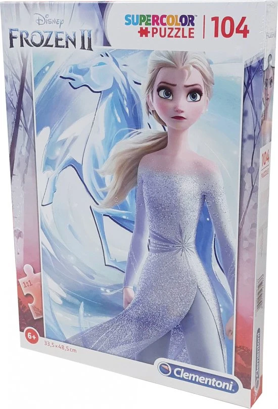 Clementoni Legpuzzel Supercolor Frozen 104 Stukjes 5 Clementoni Legpuzzel Supercolor Frozen 104 Stukjes - Afbeelding 5