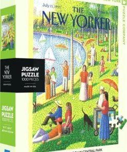 The New York Puzzle Company New York Puzzle Company Sunday Afternoon In Central Park - 1000 Pieces -Goedkope puzzels winkel 550x818 1