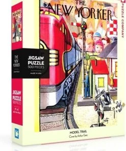 The New York Puzzle Company New York Puzzle Company Model Train - 500 Pieces