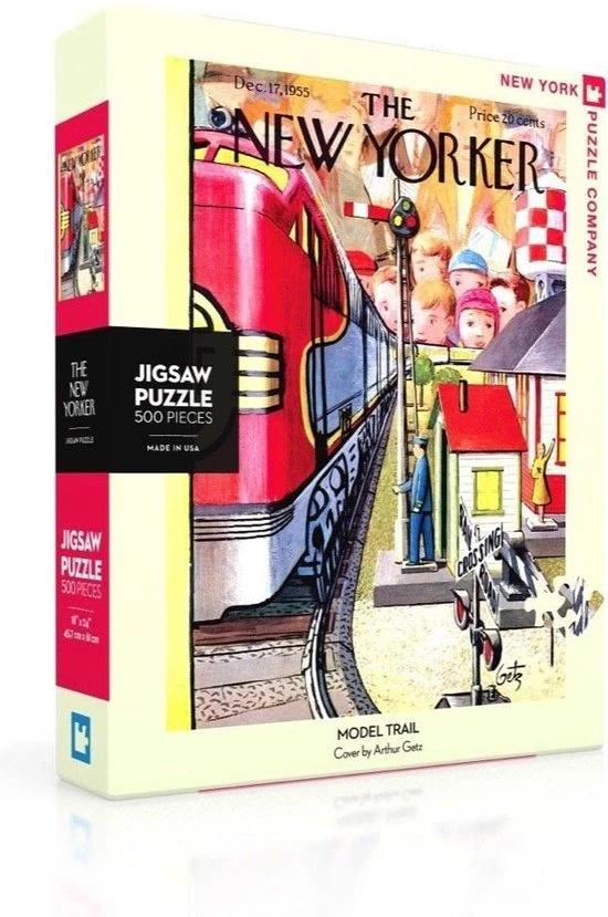 The New York Puzzle Company New York Puzzle Company Model Train - 500 Pieces 1 The New York Puzzle Company New York Puzzle Company Model Train - 500 Pieces