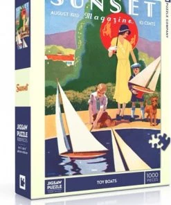 The New York Puzzle Company New York Puzzle Company Toy Boats - 1000 Pieces